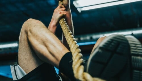 Sports performance climbing rope