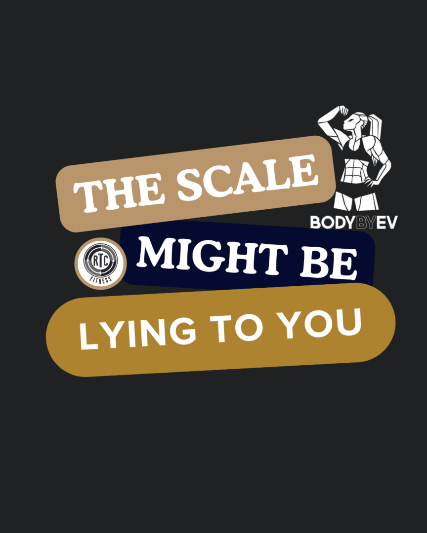 The scale is lying to you