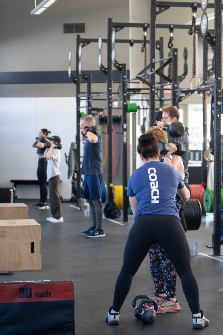 group class coaching at RTC fitness