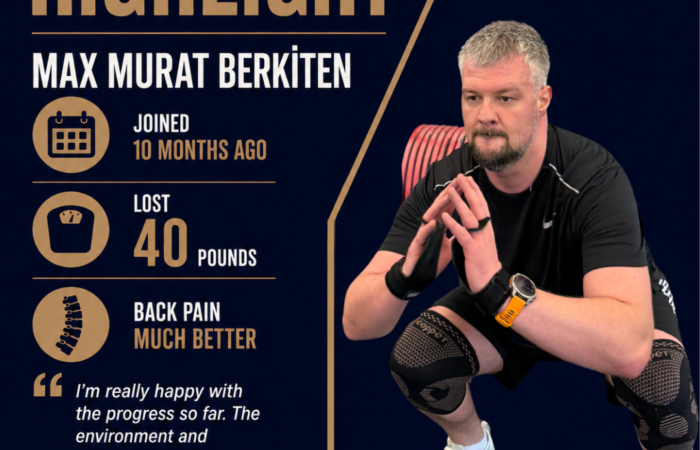 Max Murat Berkiten member spotlight RTC Fitness North Canton Ohio