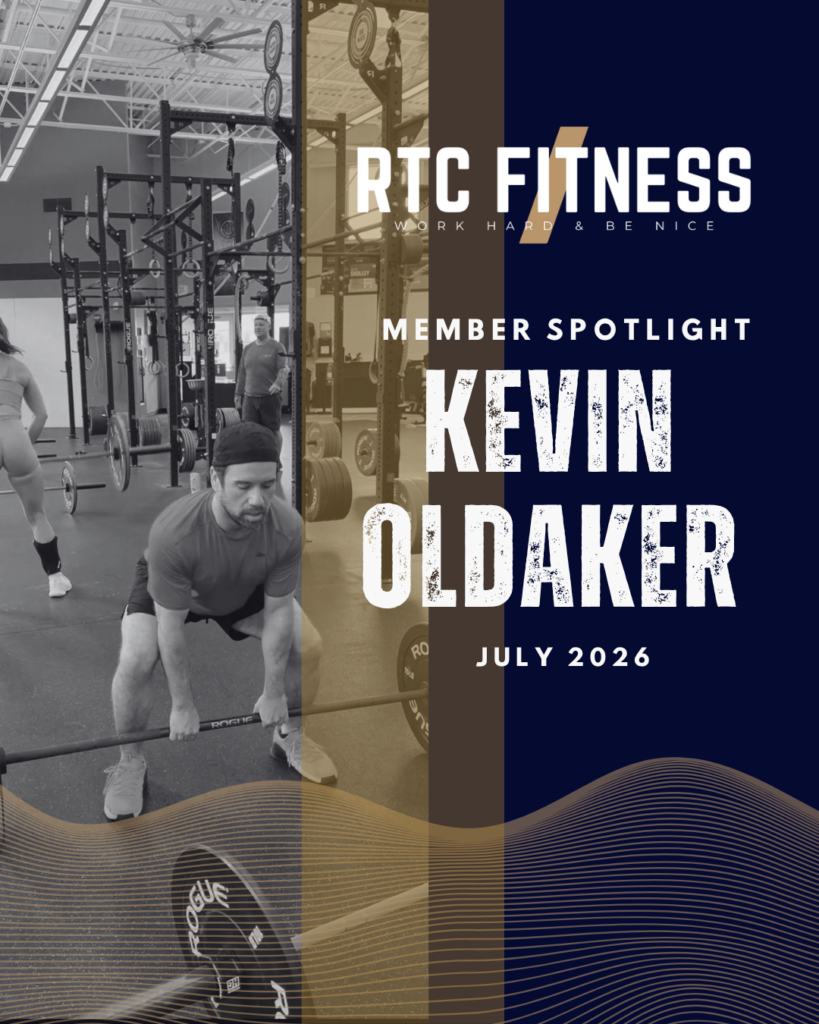 Meet Kevin Oldaker — RTC Fitness July Member of the Month 2 Kevin Oldaker RTC Fitness July Member of the Month group fitness North Canton Ohio